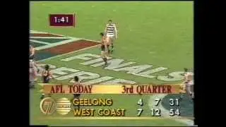 AFL 1991 Preliminary Final West Coast Vs Geelong.