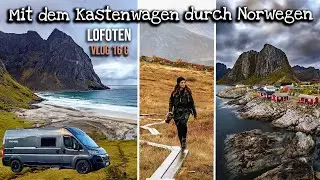 Südliche Lofoten PROBLEME mit der Fähre, Kvalvika Beach & Hamnøy | Mit dem Campervan durch Norwegen