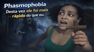 O Fantasma NÃO APARECIA… ATÉ ME PEGAR 😱 | Phasmophobia Live