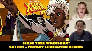 X-Men '97 | Season 1 Episode 2 'Mutant Liberation Begins' Reaction! FIRST TIME WATCHING!