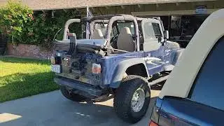 I just bought a 2000 Jeep Wrangler