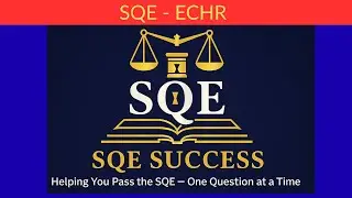 SQE Success Channel - Pass your SQE Exam at your first attempt.