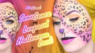 HALLOWEEN MAKEUP TUTORIAL - LISA FRANK LEOPARD | KEB