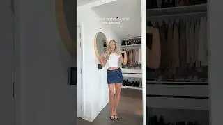 It&rsquo;s way too hot out be well dressed #shorts #reels #ootd #outfit #style #fashion #fashiontrends