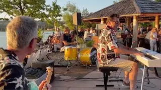 Rock'n'Roll & Boogie Woogie Summer Party in Sempach - Nico Brina Trio at Rest. Seeland, Hansi Burri