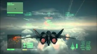 Ace Combat 6 - Ace of Aces Mission 9 Boss Battle (Pasternak)
