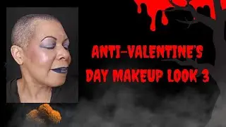 Dion Lorah is live! Anti-Valentine's Day Look 3 | Soft Grunge Makeup