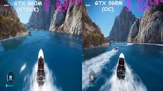 Just Cause 3 | Gtx 960M vs Gtx 960M OC | FPS Comparison