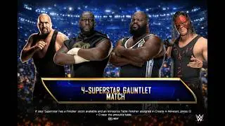 WWE 2K25 — Марк Генри против Омоса против Биг Шоу — Испытание сильнейшего человека в мире!