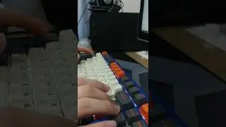 TX87 게이트론 흑축 타건
