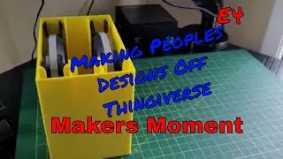 Makers Moment - Thingiverse Print - 120mm & 140mm Computer Fan Organizer Box by  KnexFour - E4