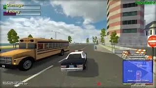 The Driver Syndicate - Driv3r Cop Car Gameplay!