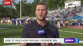 Doak Live Pre Karr St. Paul's 8-31