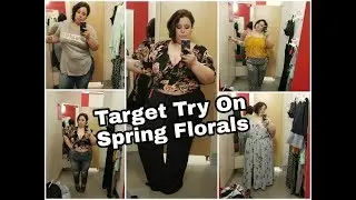 Plus size try on |  floral & crop tops
