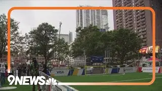 Denver opens new soccer fields to boost downtown activities for kids