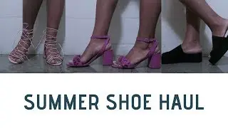 Summer Shoe Haul!! ft  Forever 21, Target & Primark (SIZE 10 & 11)