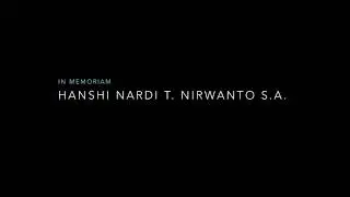 In Memoriam Hanshi Nardi T. Nirwanto S.A.