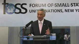 PM Lee Hsien Loong at the Forum of Small States Reception (Sep 2019)