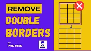 Fix Double Borders in Tables | ChatGPT to Word/Docs Table Formatting Tip (Quick & Easy)