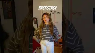 Backstage makeup fiction (the first one after my surgery 😍) video available #cinematic #backstage