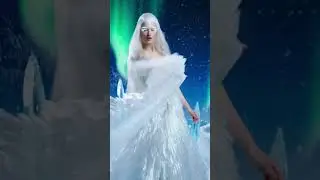 The Ice Queen is Real 👑❄️ Watch Her Glow #aiart #virtualbeauty #modelmuseai #madebyai #foryou