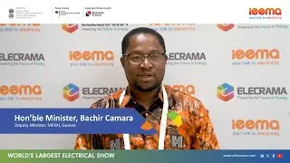 Hon&rsquo;ble Minister, Bachir Camara, Deputy Minister, MEHH, Guinea, on Collaborations with India