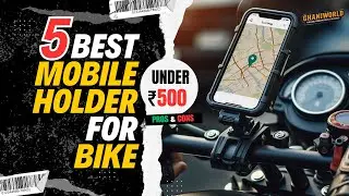 Top 5 Best Mobile Holders For Bike Under 500 | Bike Mobile Holder with Charger | Bike Phone Mount