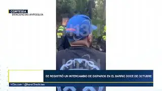 Balacera durante intento de robo a una mujer en el Doce de Octubre