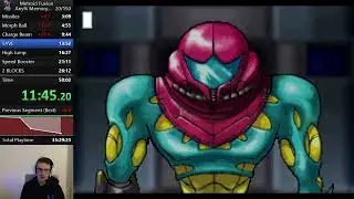 Pr&eacute;sentation - Metroid Fusion en speedrun Any% Memory Corruption
