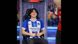 Arsenal vs Brighton - Brighton fan gunged - Football Gameshow (AI)