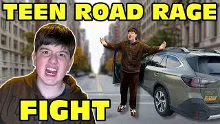 Kid Temper Tantrum Has ROAD RAGE And Tries To Fight! [Original]