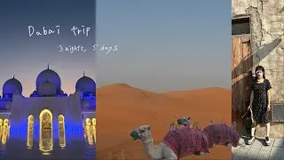 dubai trip | 3 nights, 5 days | アラジンの舞台.砂漠.al seef