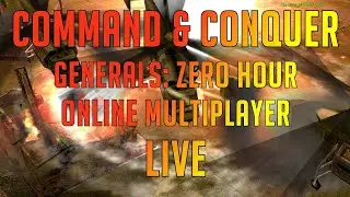 Command and Conquer LIVE - Generals Zero Hour - Best RTS 2021 - Online Multiplayer