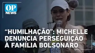 Michelle chora e diz que Bolsonaro sofre persegui&ccedil;&atilde;o | O POVO News