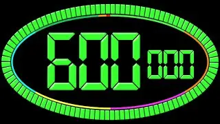 600 Second Timer with an Epic Soundtrack: Atmospheric Pads, Driving Action & Bright Brass Melodies