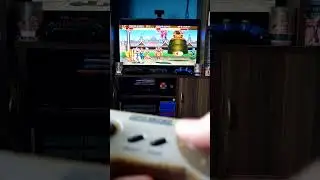 Ryu VS Vega/Bison- Sorry for the old controller