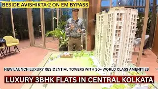 Lifestyle 3 Bhk Flats For Sale In Avishikta EM Bypass Kolkata📞8100293325 Highrise Building #mgglobal