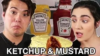 We Made A Ketchup And Mustard Cake