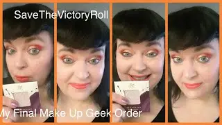 My Final Make Up Geek Order: First impressions, try one and chat