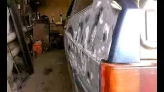 Lada 2113 перевёртыш (после рихтовки)