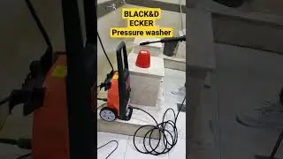 BLACK & DECKER PRESSURE WASHER #SHORTS