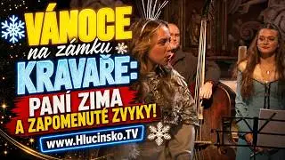Kravaře - Vánoční prohlídky zámku v Kravařích s paní Zimou │ #Hlucinsko.TV │ @TelevizeHlucinsko