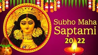 Subho Saptami status|শুভ মহাসপ্তমী |Maha Saptami Whatsapp Status|Durga Puja Whatsapp Status