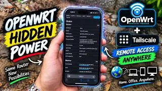 Stop Using Port Forwarding! Access Your ENTIRE Home Network from Anywhere (OpenWrt + Tailscale)