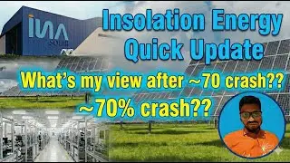 Insolation Energy Share Analysis | Quick update after 70% correction