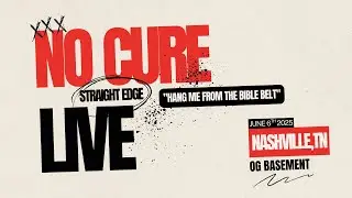 NO CURE straightedge 