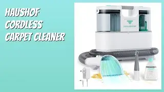 REVIEW (2026): HAUSHOF Cordless Carpet Cleaner. Features