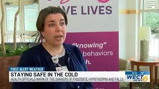 Local health officials warn of winter storm dangers beyond icy roads