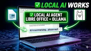 LibreOffice + Ollama AI: Text Summarizer with phi (Real Errors & Fixes) | AI Agent |.