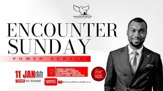 SUNDAY ENCOUNTER POWER SERVICE WITH PASTOE JOSEPH OPEOLUWA @ THE HOUSE OF THE LORD